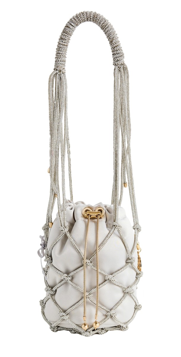 Rosantica Capri Small Bucket Bag Silver