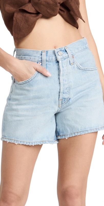 AGOLDE Parker Long Shorts Twister