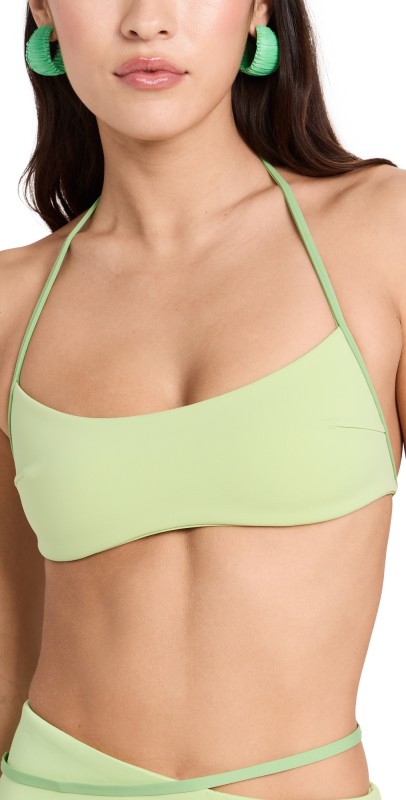 SIR. Sol Halter Bandeau Top Apple