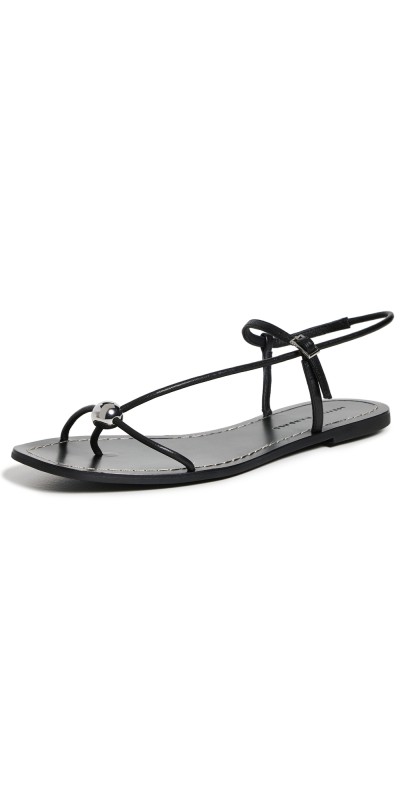 Loeffler Randall Lara Strappy Sandals Black