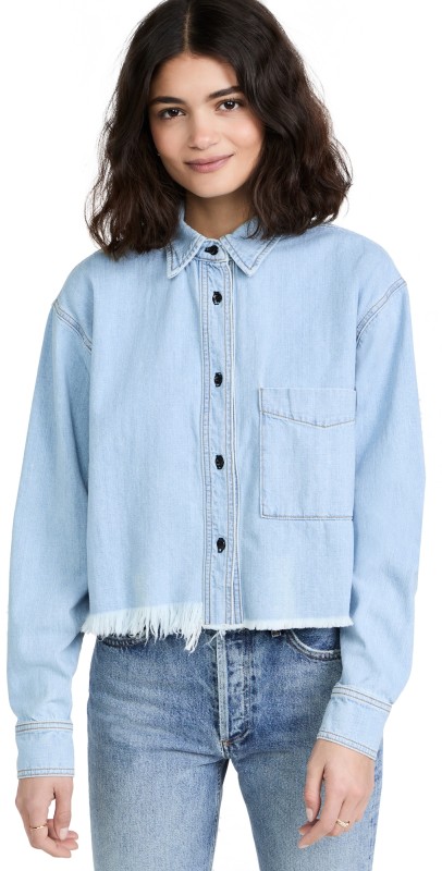 ASKK NY Denim Shirt Vintage Wash