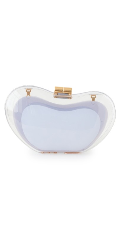 SIMKHAI Shadow Clutch Blue Granite