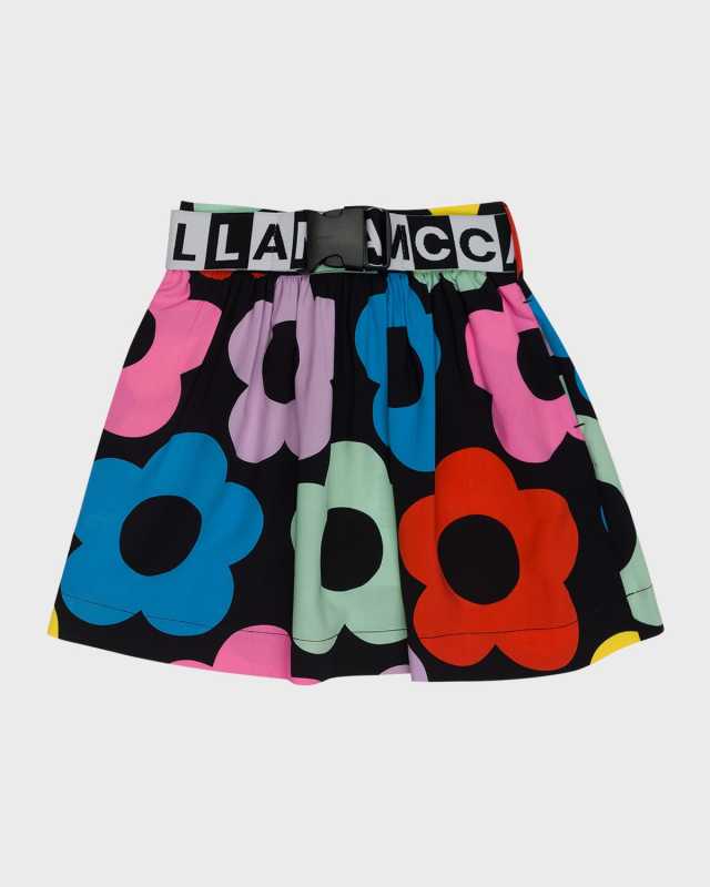 Girl's Multicolor Floral-Print Shorts, Size 4-10