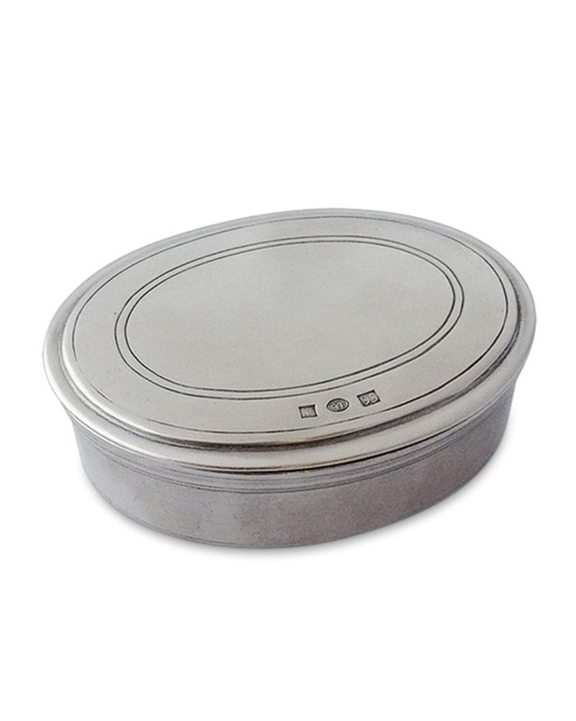 Small Oval Dresser Box