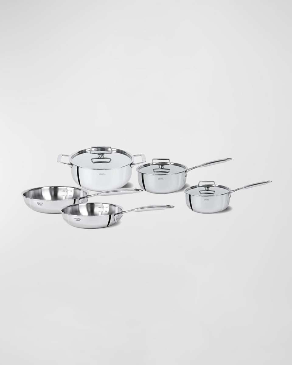 Castel Pro Ultraply 8-Piece Stainless Steel Cookware Set