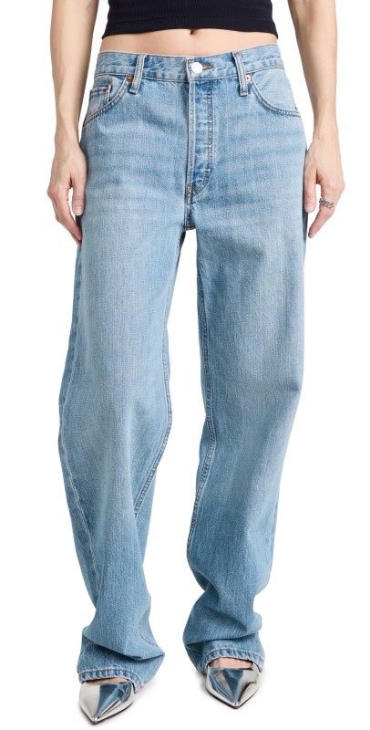 RE/DONE Loose Long Jeans Wasted Indigo
