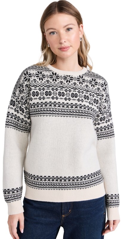 DEMYLEE Heyna Sweater Off-White/Black