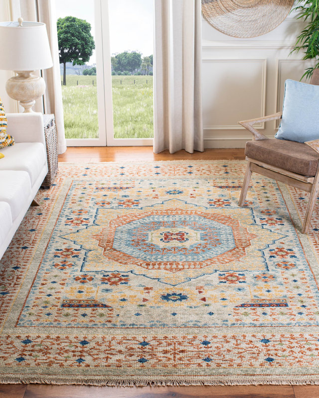 Roswell Hand-Knotted Rug, 6' x 9'