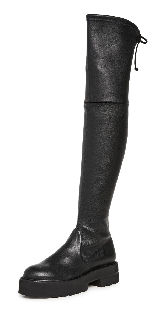 Stuart Weitzman Lowland Ultralift Over The Knee Boots Black