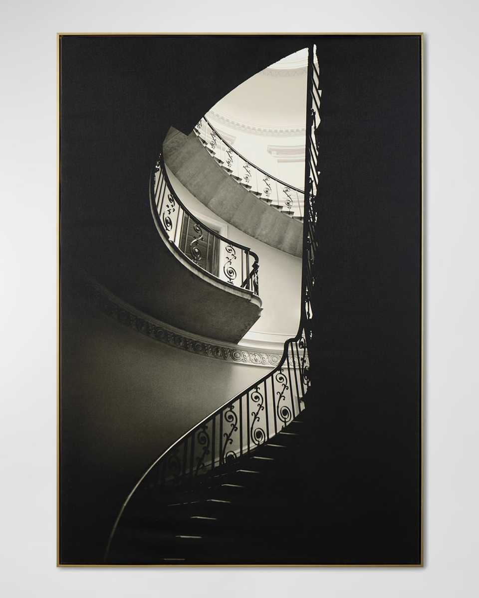 "Sumptuous Staircase" Framed Giclee by Joseph Eta