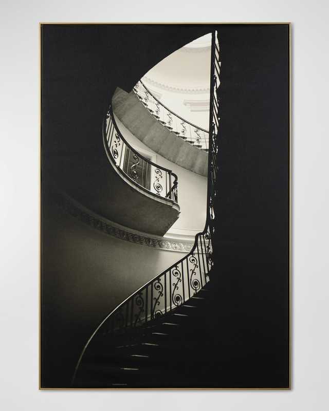 "Sumptuous Staircase" Framed Giclee by Joseph Eta