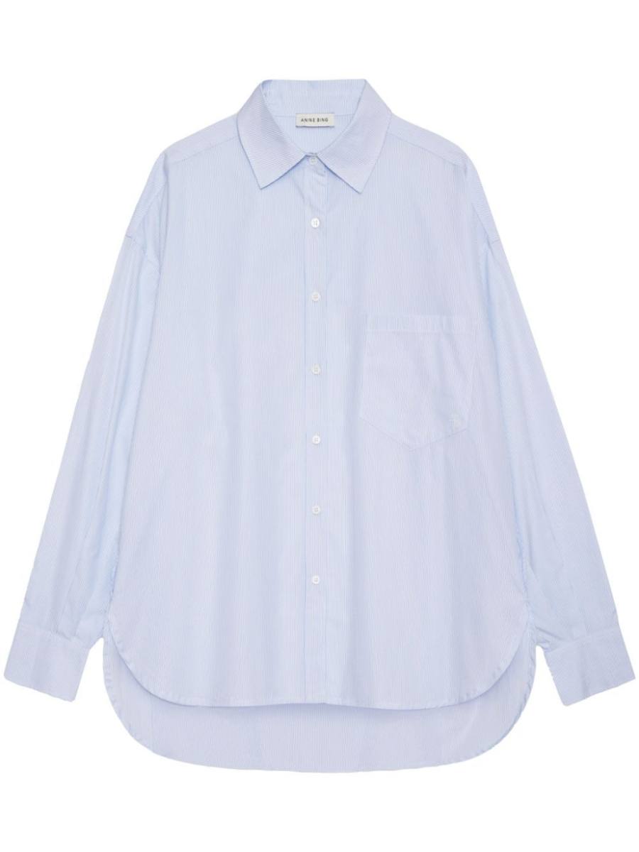 Chrissy striped shirt