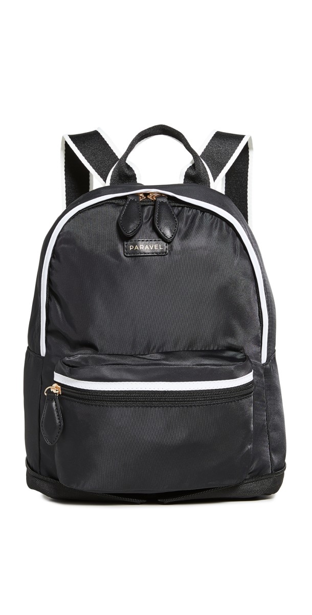 Paravel Mini Fold Up Backpack Derby Black