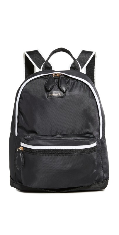 Paravel Mini Fold Up Backpack Derby Black
