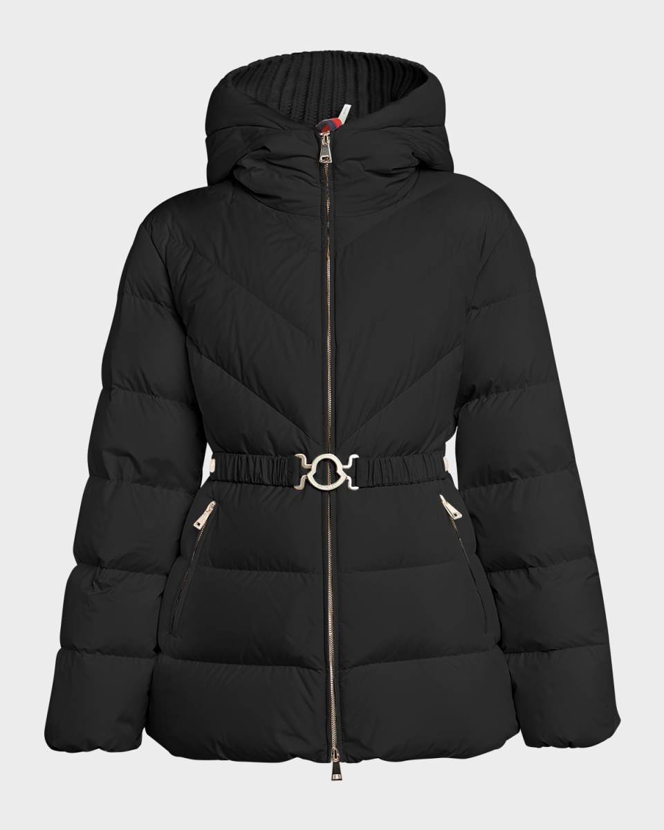 Brosse Belted Puffer Jacket