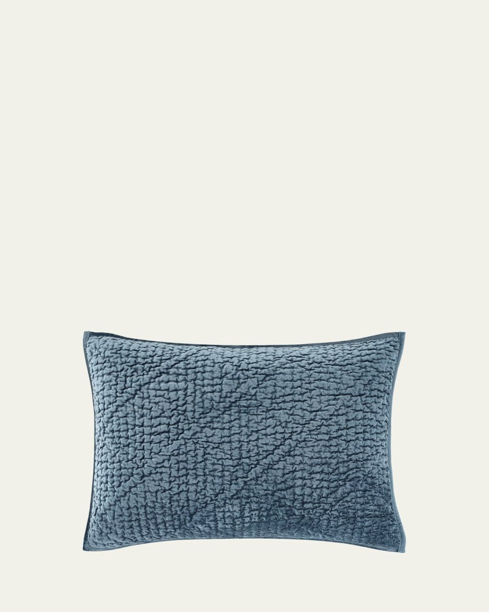 Parisienne Velvet Slate Quilte