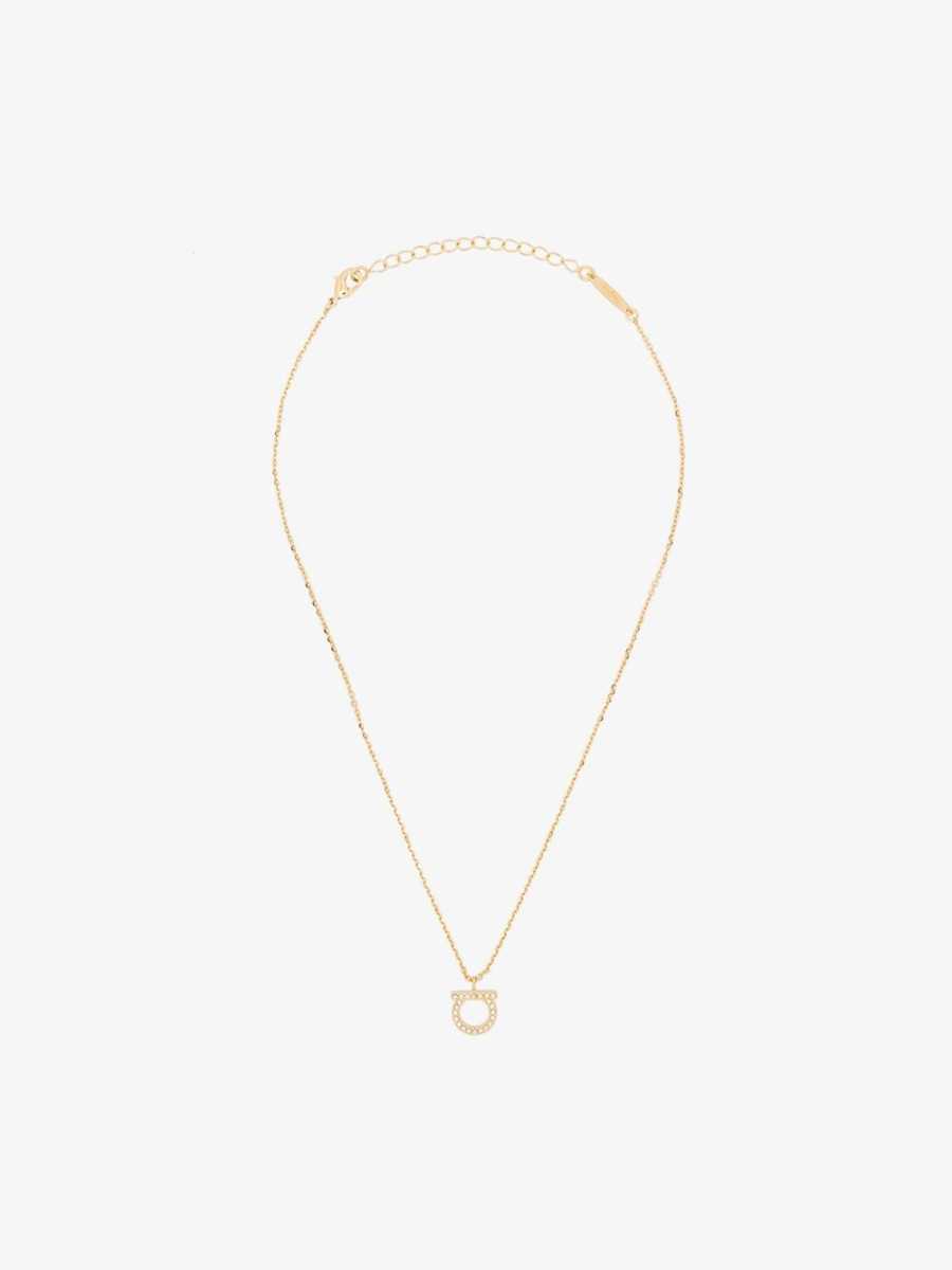 Gancini crystals necklace