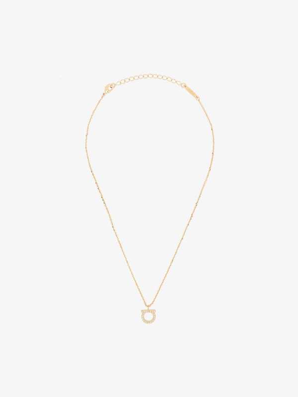 Gancini crystals necklace