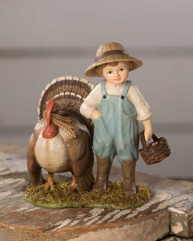 Timmy Turkey Feeder Thanksgiving Decoration