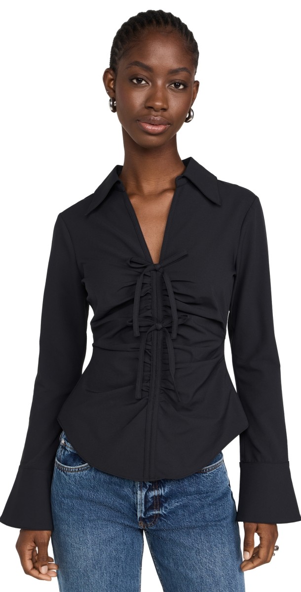 Cinq à Sept Paige Top Black