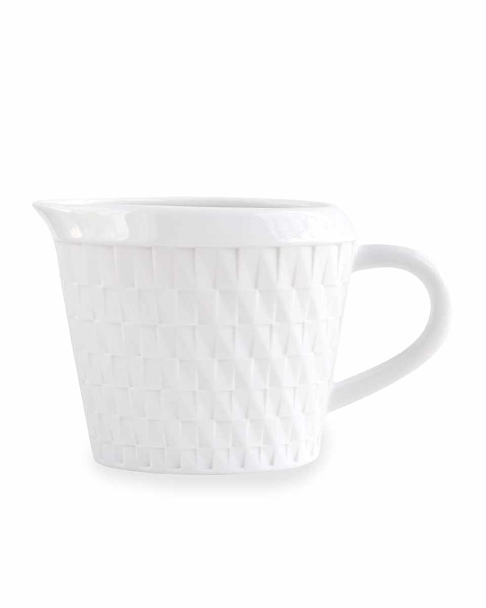 Twist White Creamer