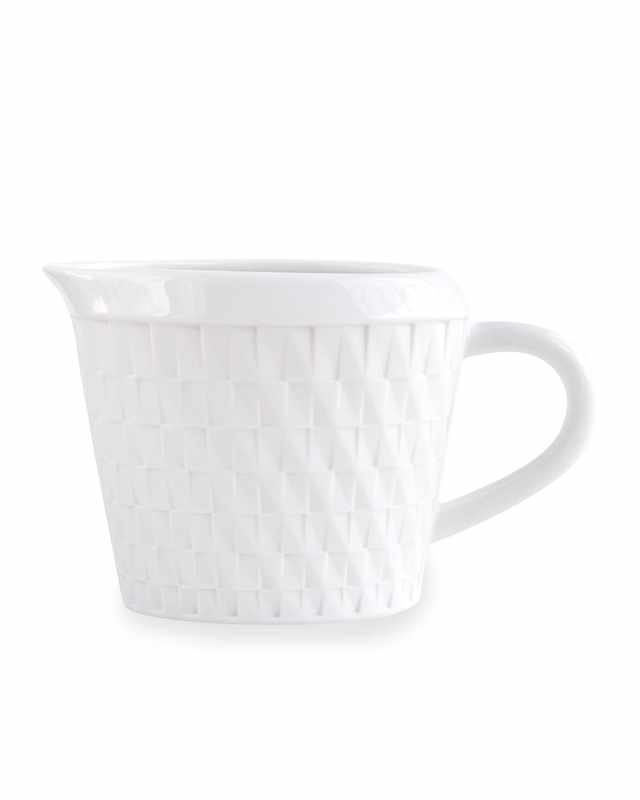 Twist White Creamer