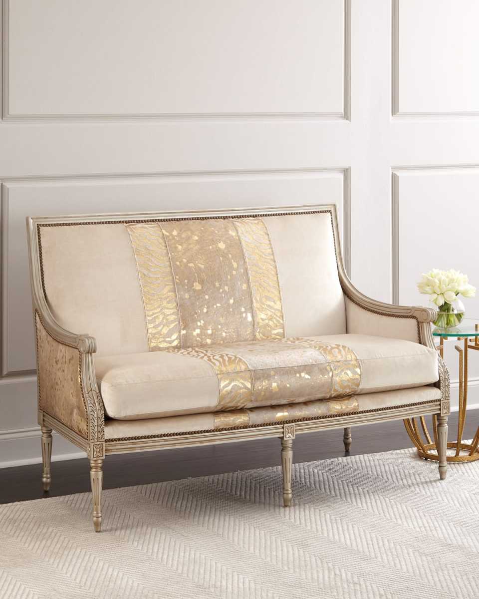 Geovanna Colorblock Settee