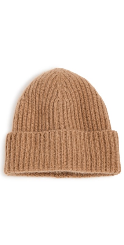 Hat Attack Cashmere Rib Beanie Camel