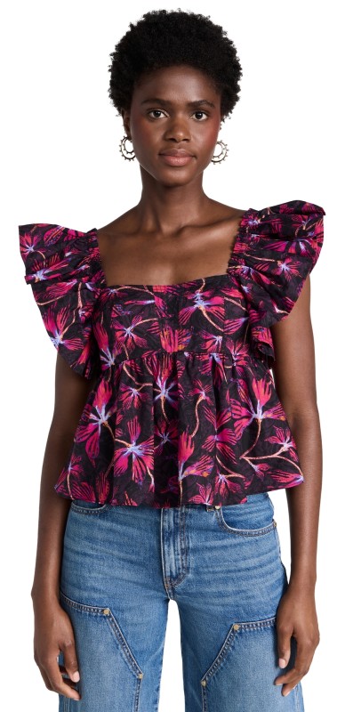 Ulla Johnson Romi Top Zinnia