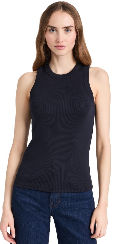Veronica Beard Jean Jordyn Tank Black