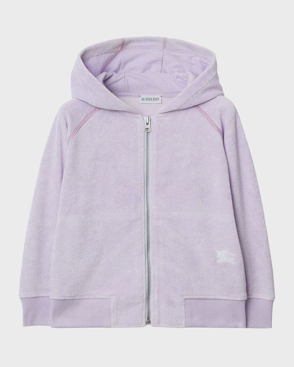 Girl's Timmy Cotton-Blend EKD Hoodie, Size 3-14