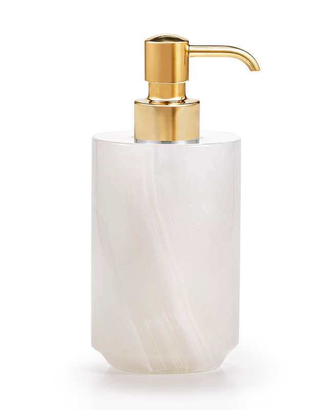 Hielo Pump Dispenser with Polished Nickel Pump
