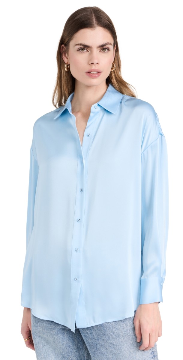 Favorite Daughter The Smooth Ex-Boyfriend Shirt Sky Blue