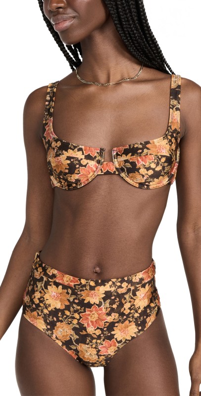 MINKPINK Emilia Bra Top Vintage Floral
