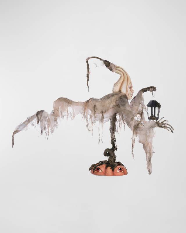 Jacks and Cats Flying Ghost With Gourd Head
