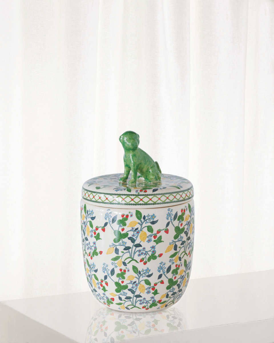 Crewel Summer Jar