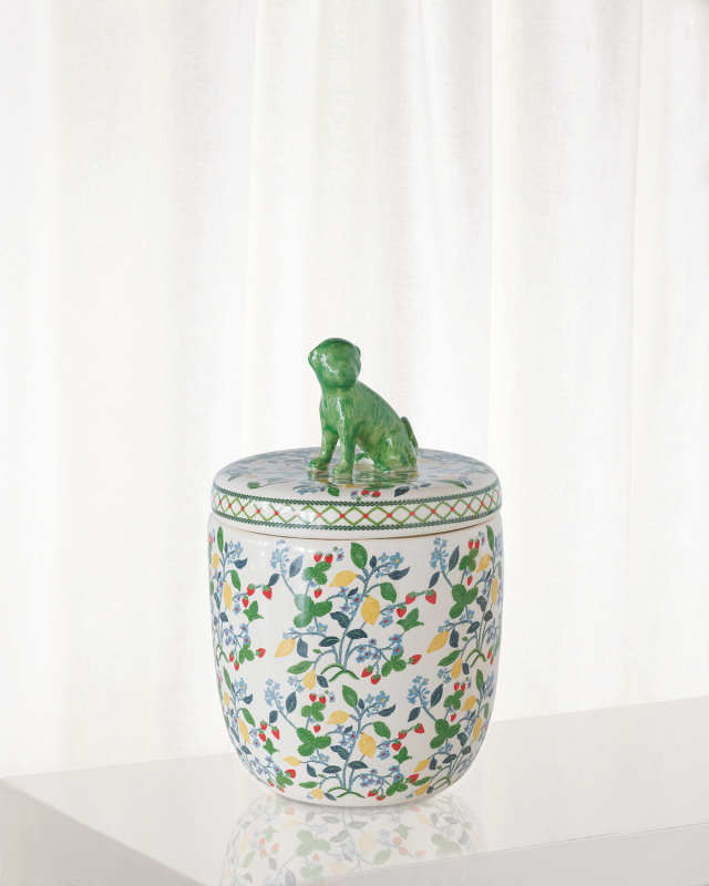 Crewel Summer Jar