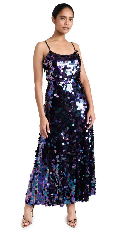 Elliatt Deborah Sequins Dress Multi
