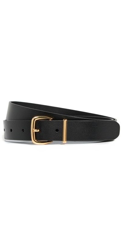Madewell The Essential Leather Belt True Black