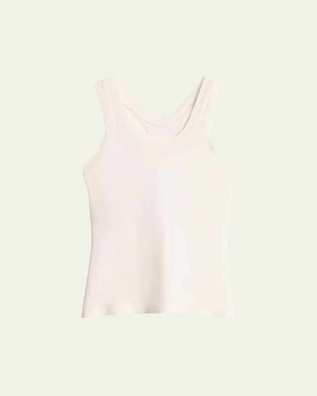 Racer Sleeveless Stretch Tank Top