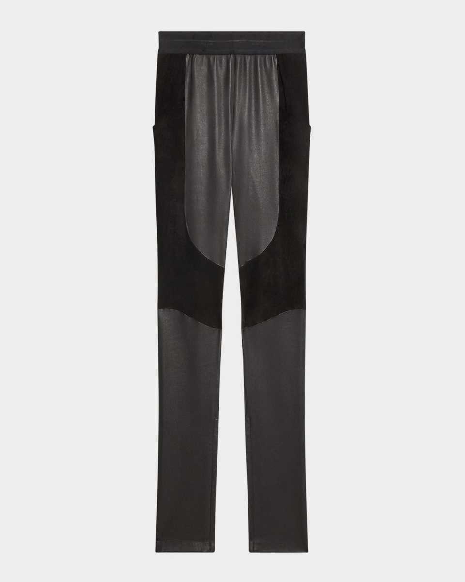 Leather Racer Leggings
