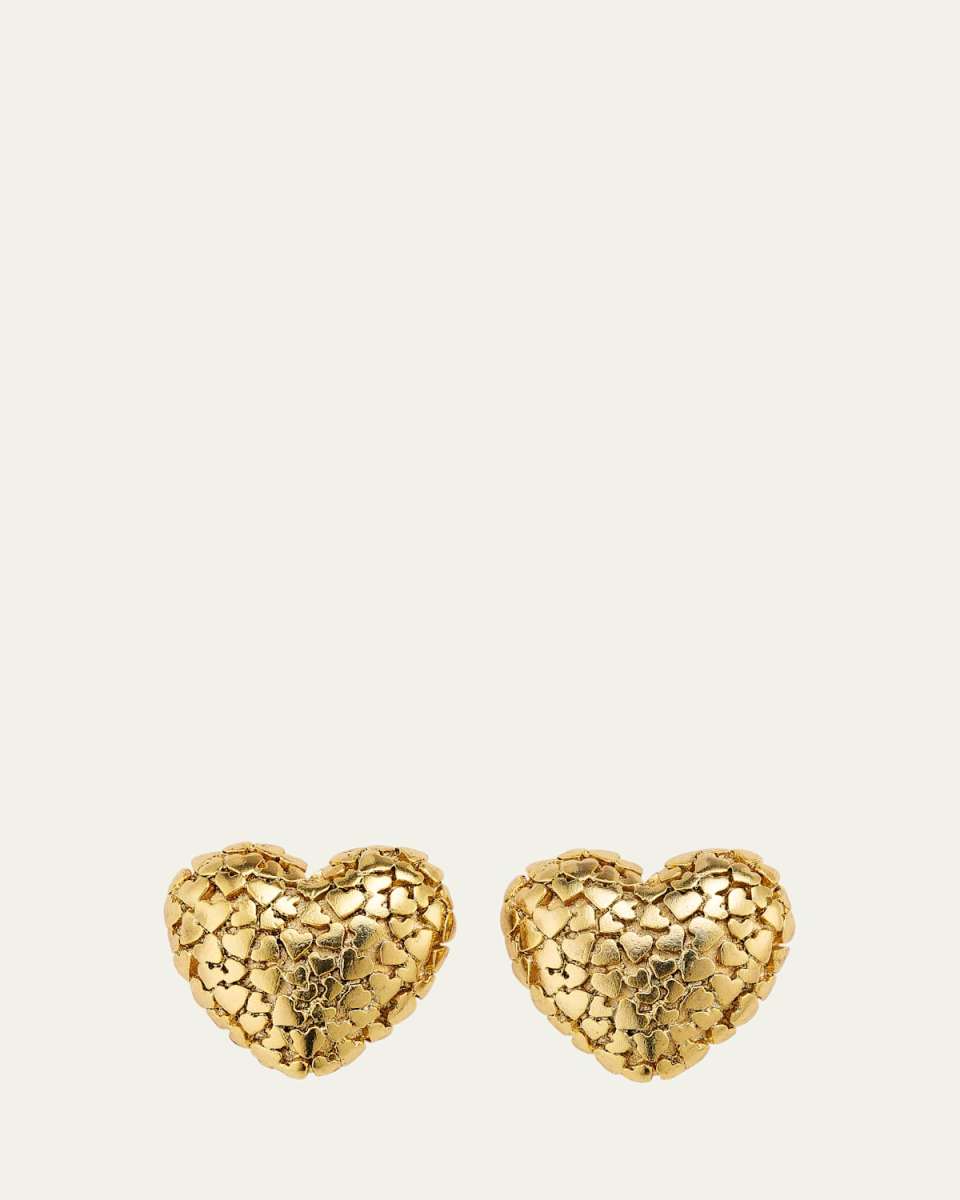 Heart Cluster Earrings