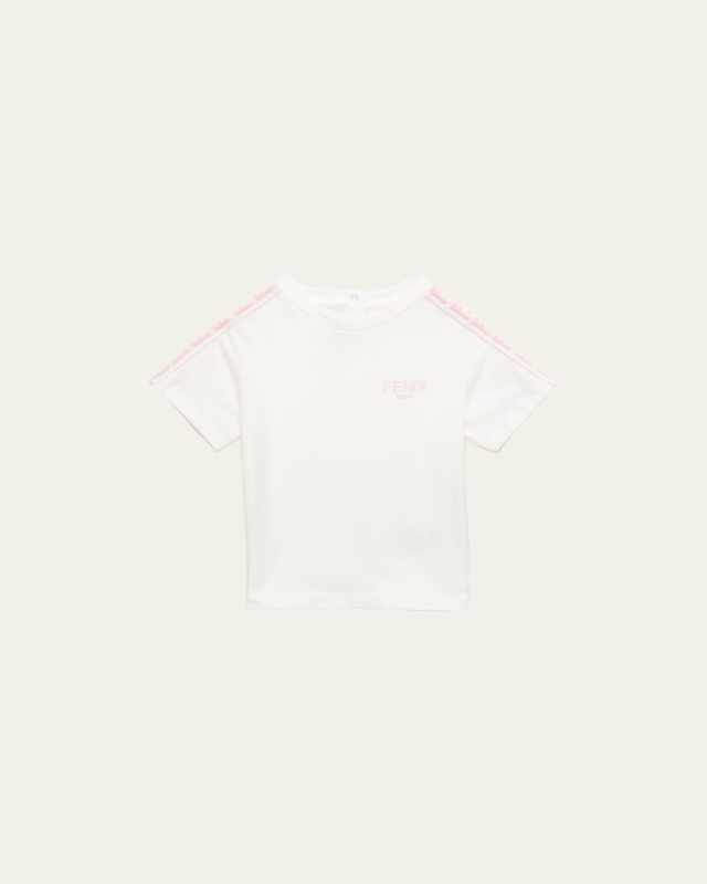 Kid's FF Tape Short-Sleeve T-Shirt, Size 3M-12