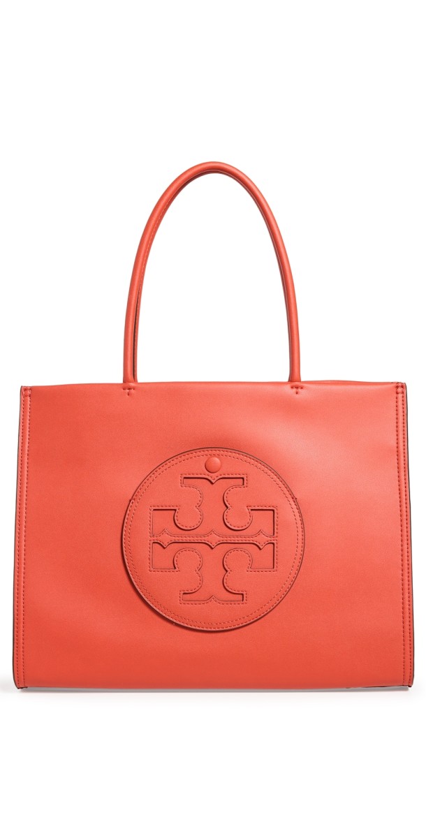 Tory Burch Ella Bio Small Tote Poppy Red