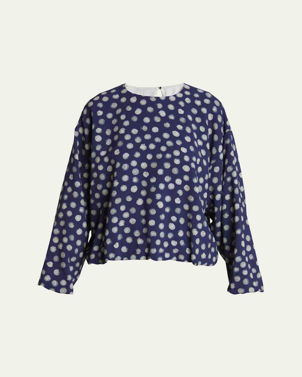 Capo Polka Dot Blouse