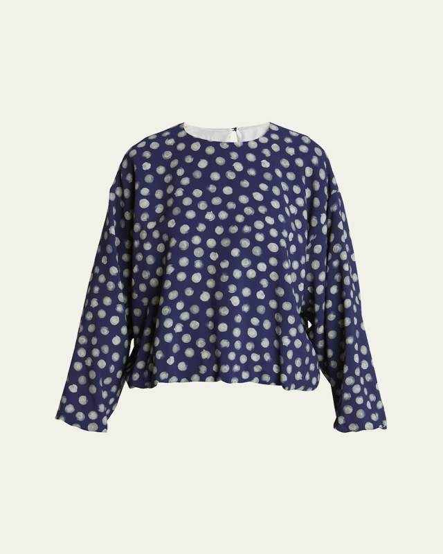 Capo Polka Dot Blouse