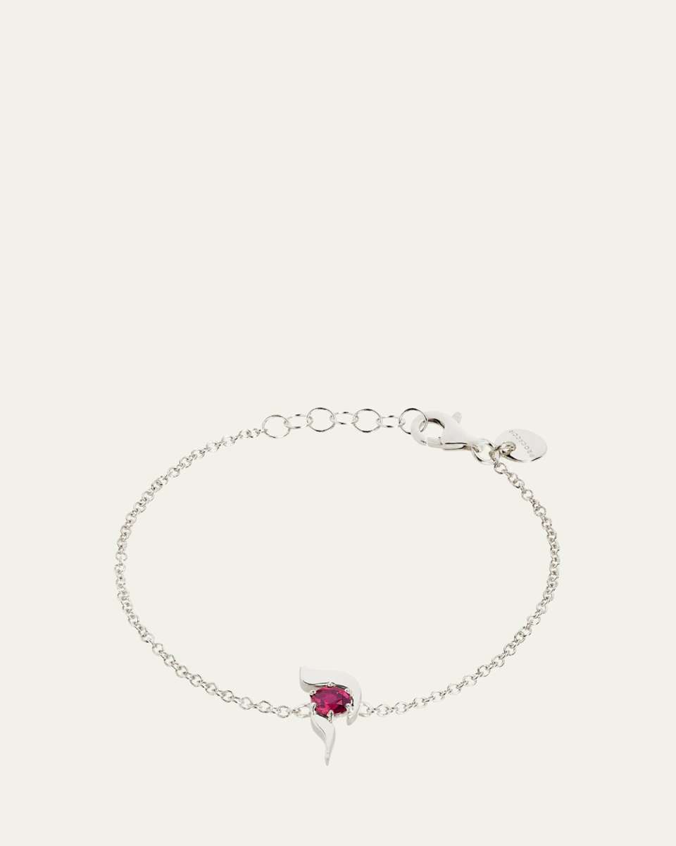 18K Gold Hebrew QUF Initial Bracelet