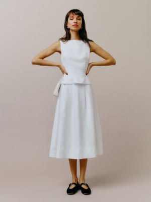 Reformation Moya Linen Two Piece