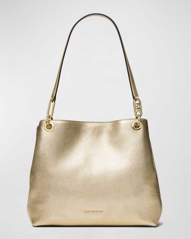 Kensington Large Metallic Tote Bag