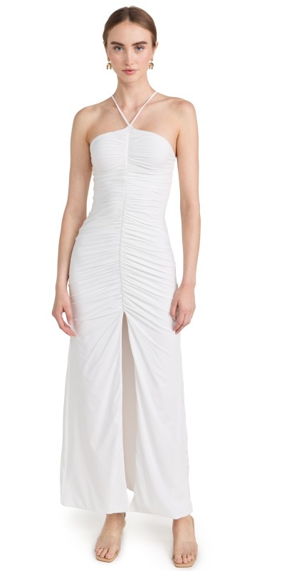 Maygel Coronel Marquesa Dress Off Whit
